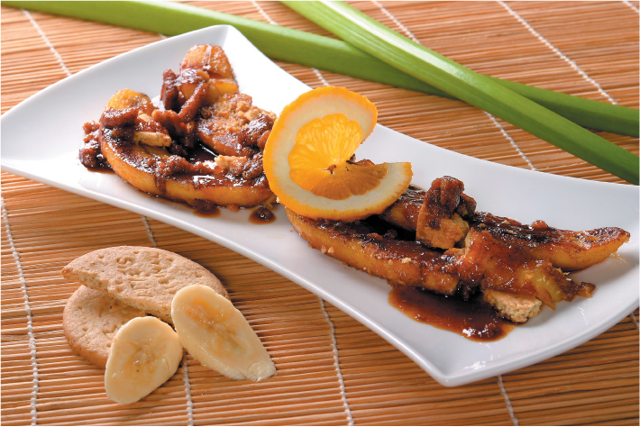 Banános- karamellás Digestive kekszfalatok